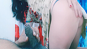 Stepbro Cant Resist Handjob Bj And Fuck